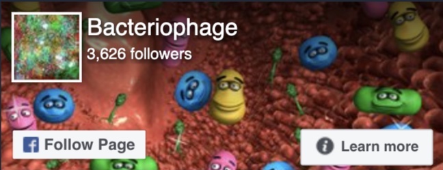 Bacteriophage Facebook